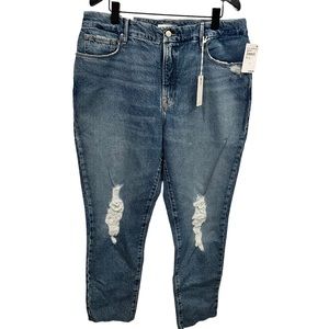 GOOD AMERICAN NWT THE WEEKENDER JEANS